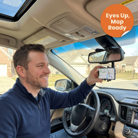 Rotatable and Retractable Car Phone Holder