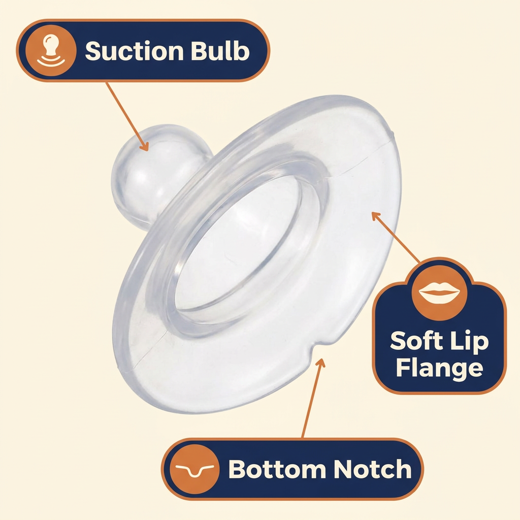 Tongue Stabilizing Device – Soft Silicone Anti-Snoring Tongue Retainer, One Size, No Molding Needed