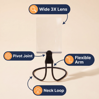 Glass Magnifiers for Reading
