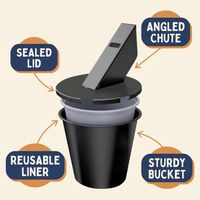 Upgraded Grill Grease Collector