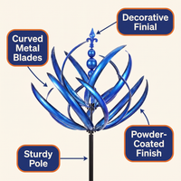 Metal Wind Spinner