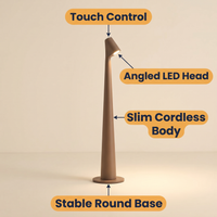 Nordic minimalistic design mood lamp | Wireless | LED | Reading lamp | Dinner lamp