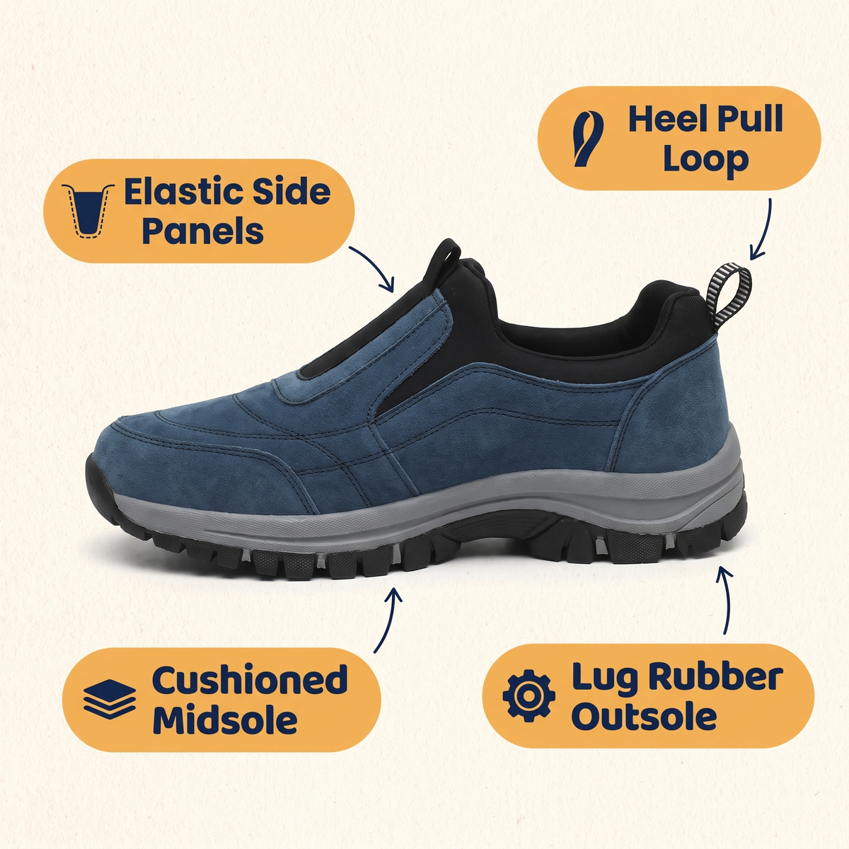 Orthopedic Hiking Shoes