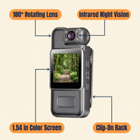 4K Ultra HD WiFi Mini Body Camera