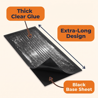 Large, non-toxic trap for effective pest control