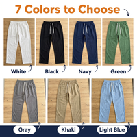 Men's Relaxed Linen Trousers – Breathable Summer Pants