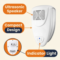 Ultrasonic Bed Bug Repeller – Plug-In Pest Repeller to Get Rid of Bed Bugs in 48 Hours, Chemical-Free & Silent
