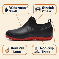 Waterproof Slip-On Work Shoes