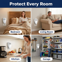 Ultrasonic Bed Bug Repeller – Plug-In Pest Repeller to Get Rid of Bed Bugs in 48 Hours, Chemical-Free & Silent
