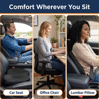 Car Seat Cushion for Shorter Drivers