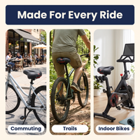 Ergonomic Gel Bike Saddle for Pain-Free Cycling