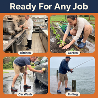 Waterproof Slip-On Work Shoes