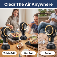Smoke Air Purifier Fan