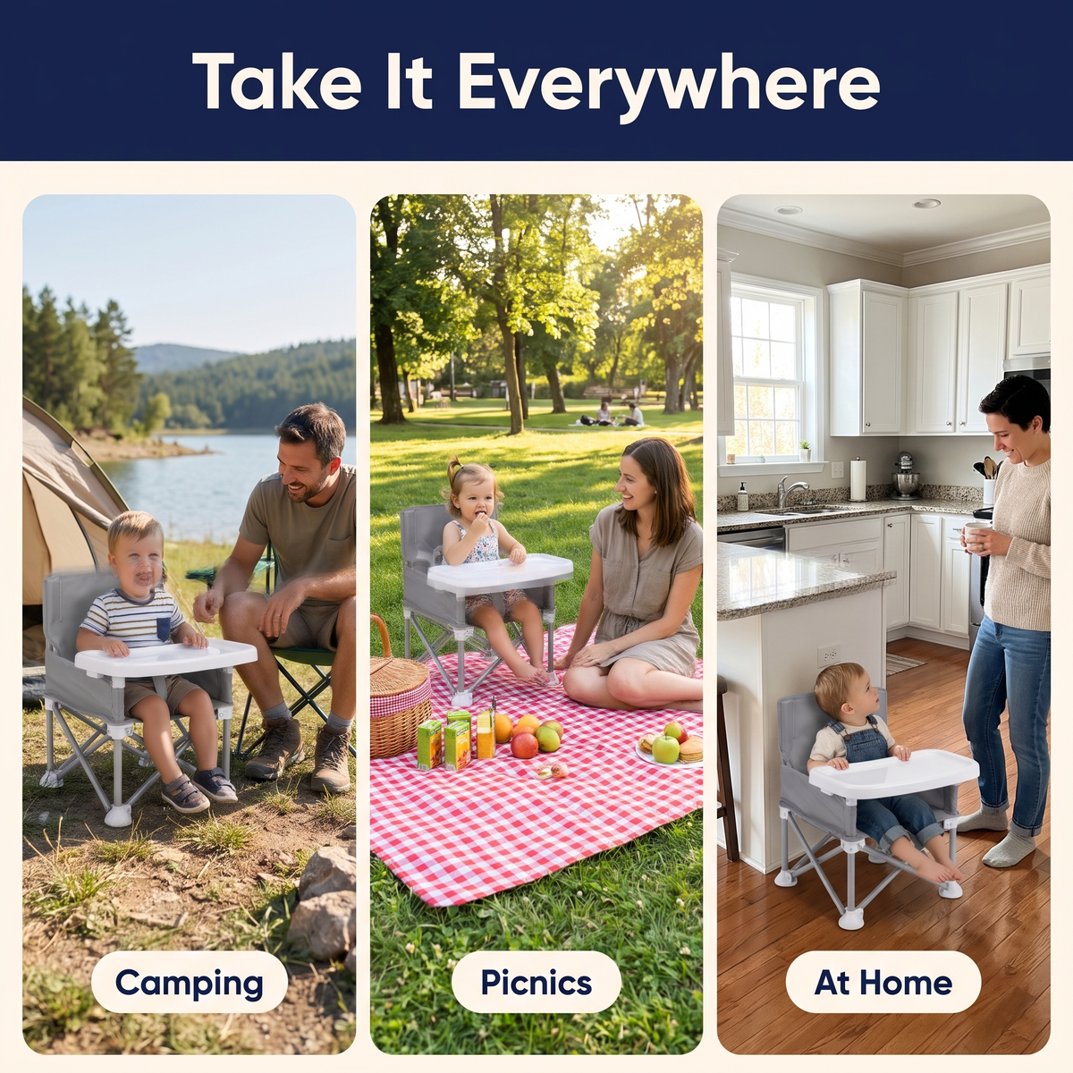 Kids Portable Toddler Camping Chair