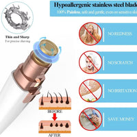 Eyebrow Facial Hair Trimmer For Women