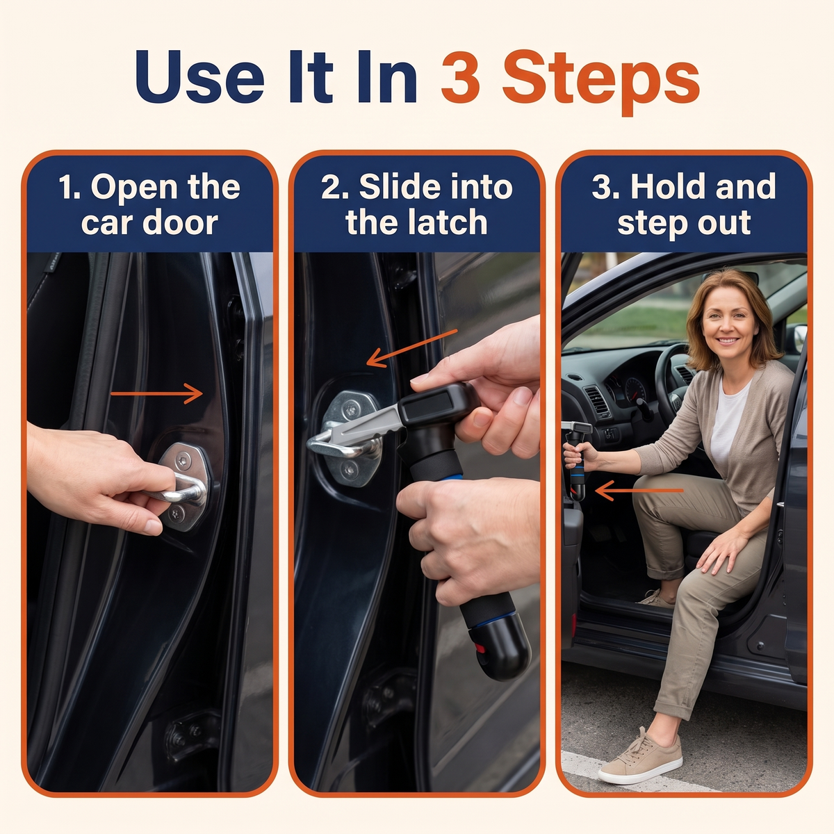 Car Assist Handle for Elderly- 2 Pack