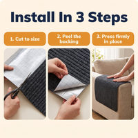 Adhesive Wall Mounted Cat Scratch Pad
