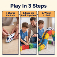 Magnetic Train Track Toy