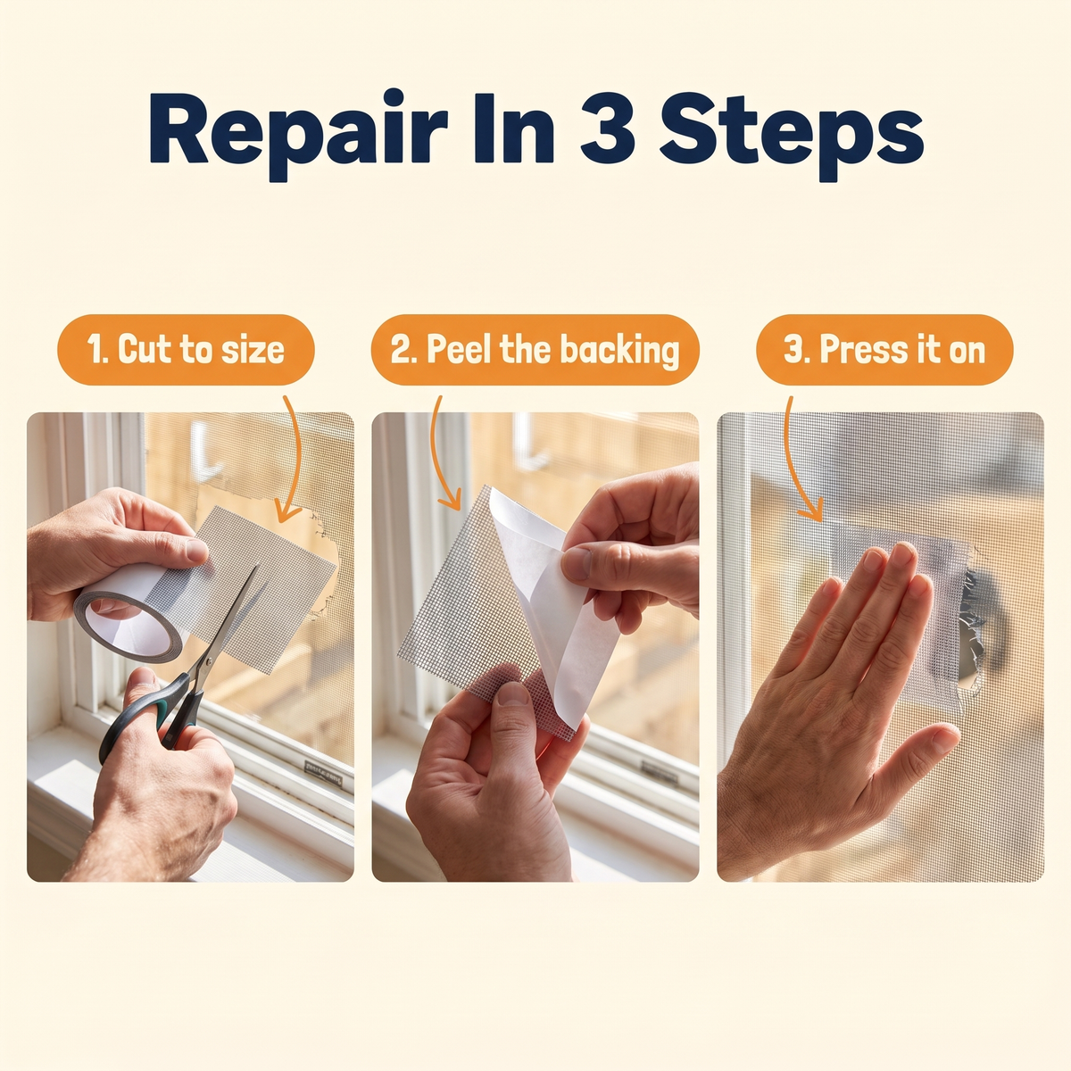 Strong Adhesive Screen Repair Tape