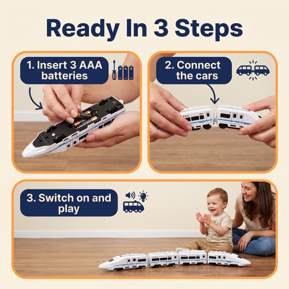 Train Toys Fun and Interactive for Toddlers