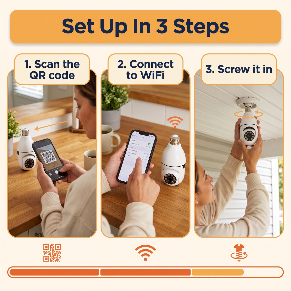 Security Light Bulb Camera - Top-Rated Lightbulb Security Camera