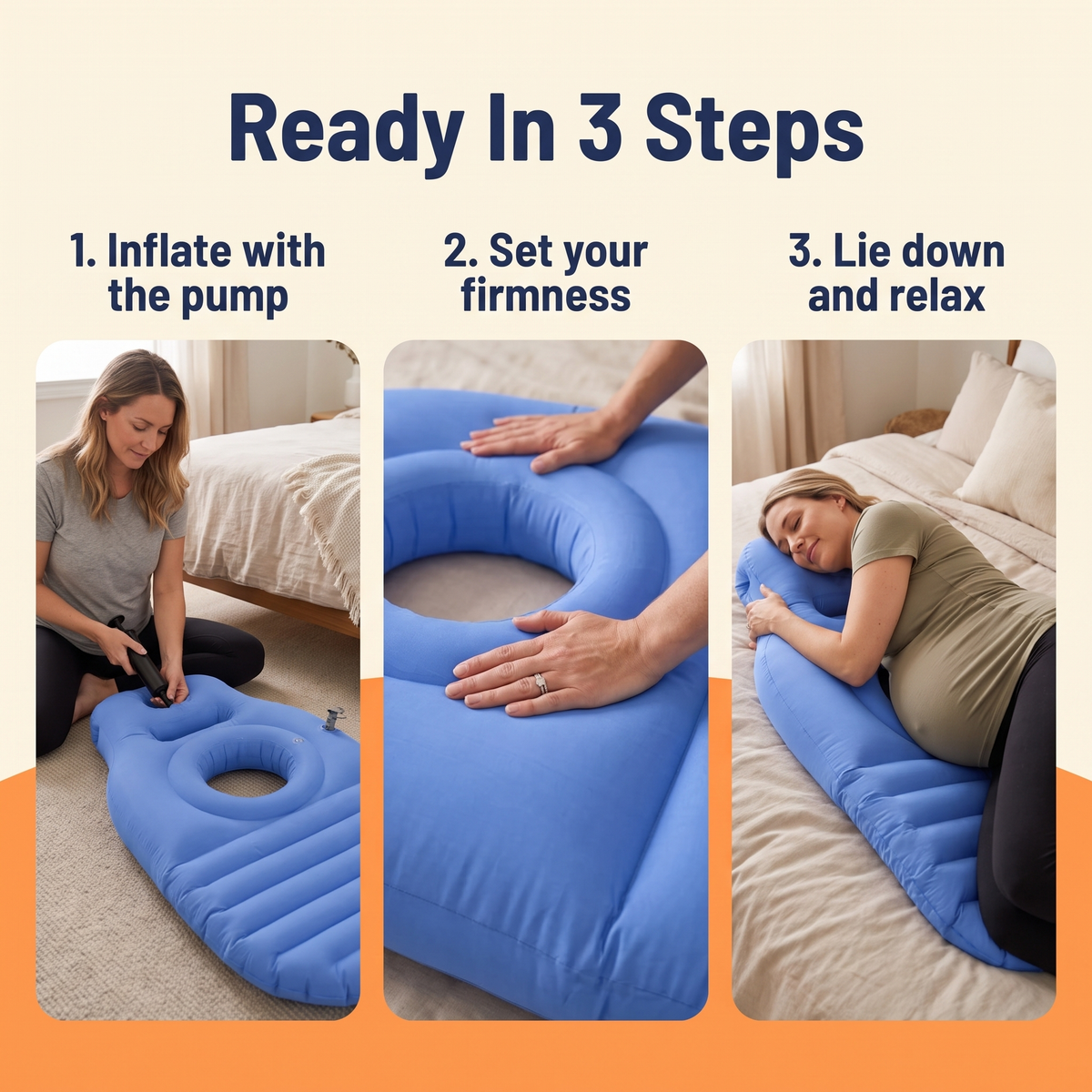Pregnancy Pillow to Lay on Stomach