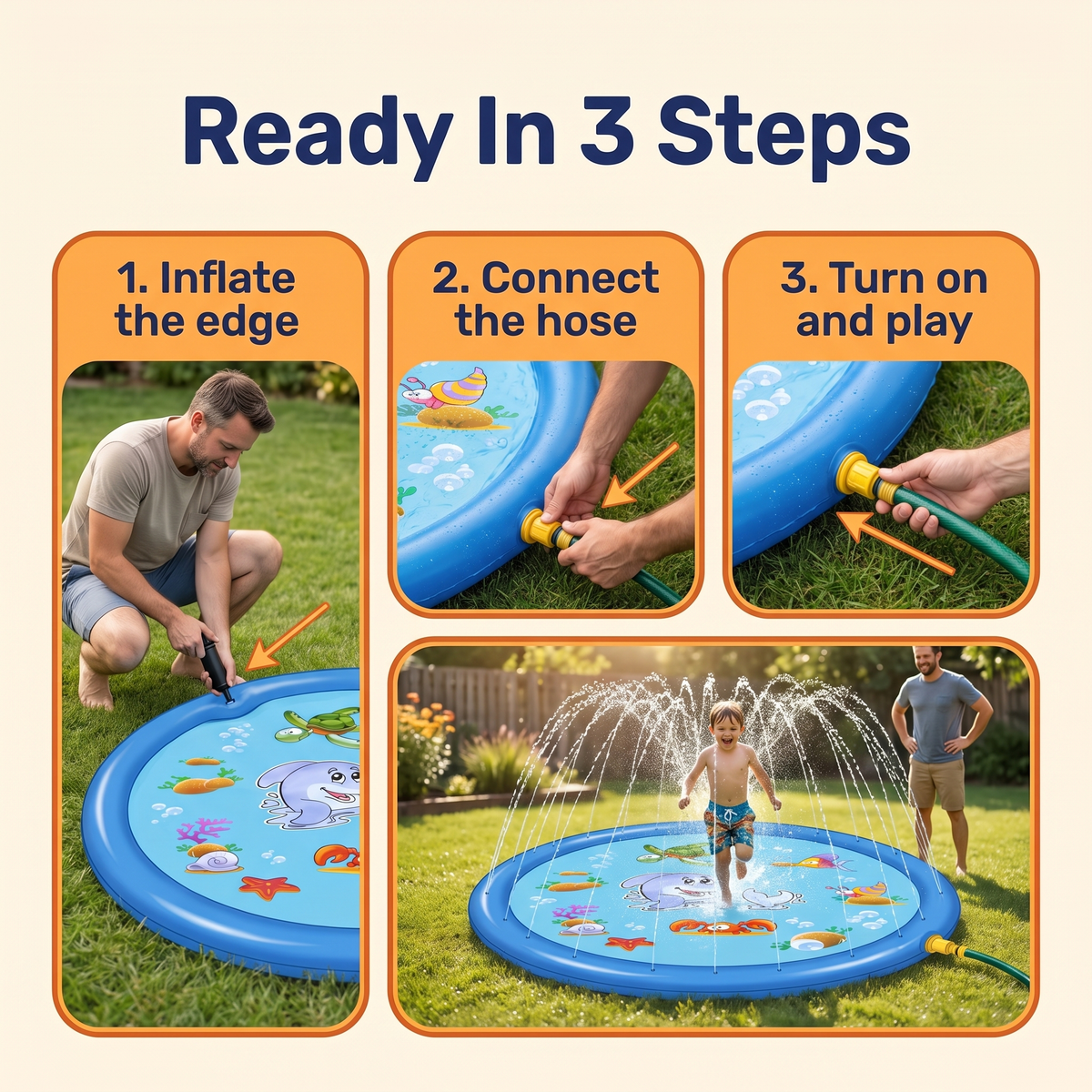 Sprinkler Splash Pad