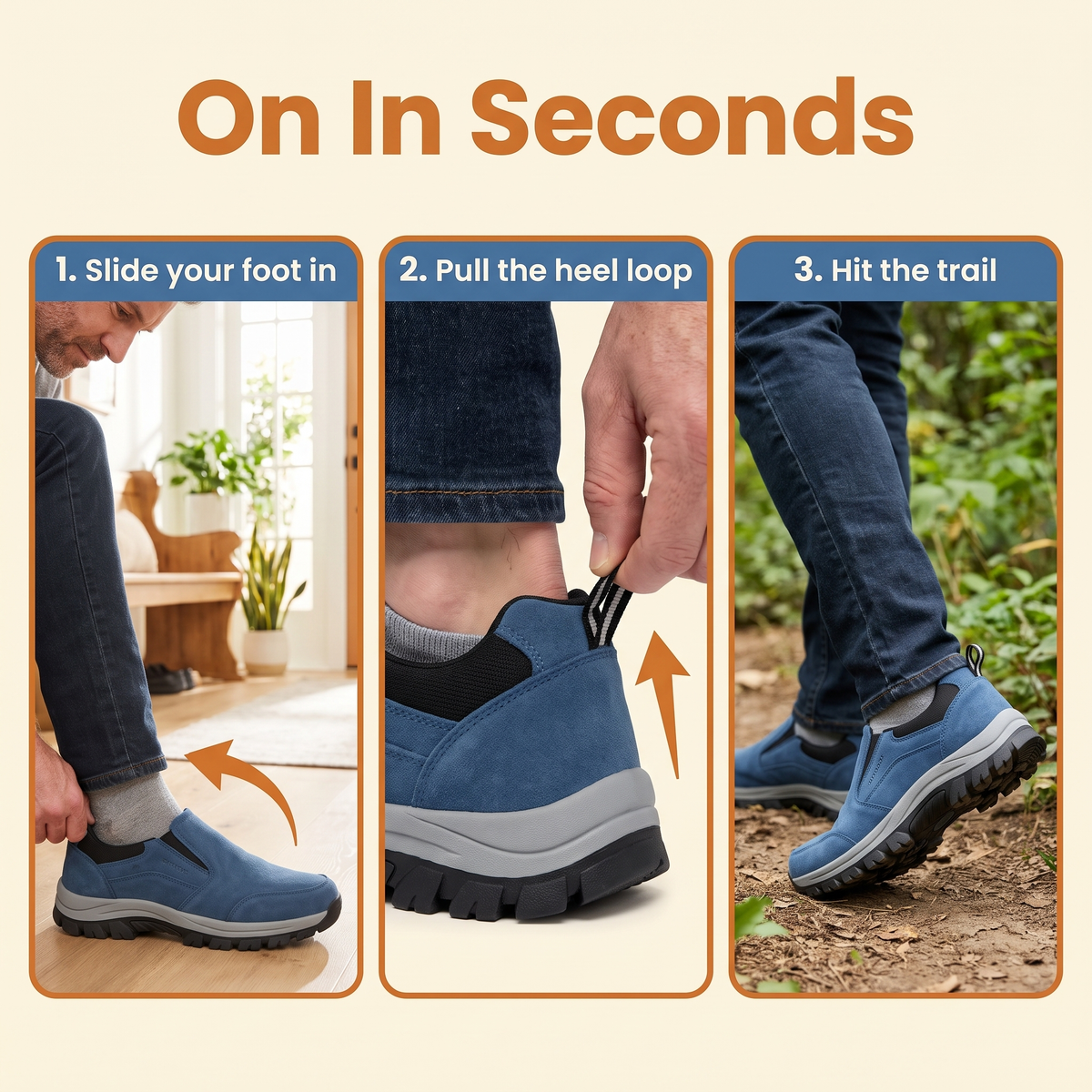 Orthopedic Hiking Shoes