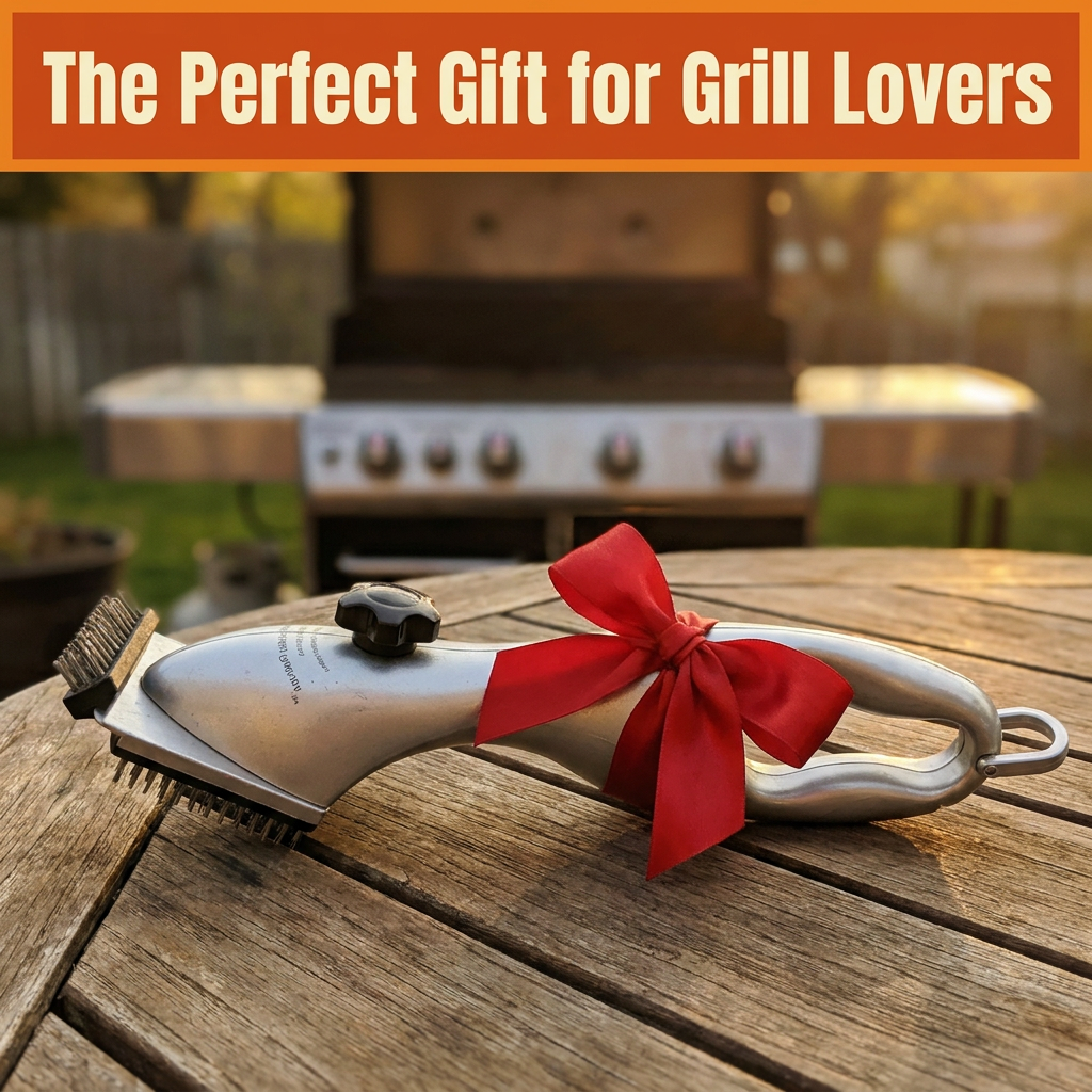 Steam Grill Brush – Stainless Steel BBQ Cleaner with Water Tank