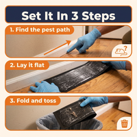 Large, non-toxic trap for effective pest control