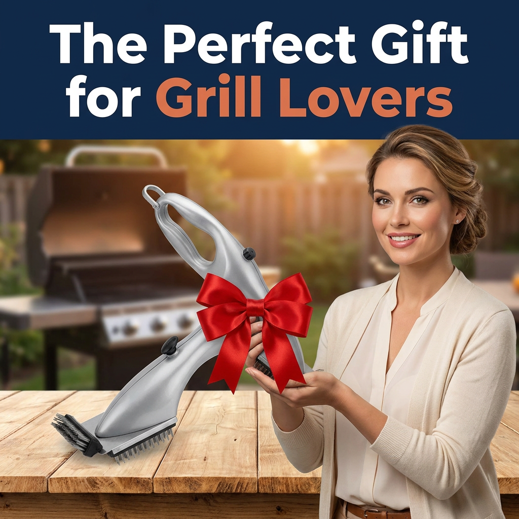 Steam Grill Brush – Stainless Steel BBQ Cleaner with Water Tank (CLAUDE VERSION 2)