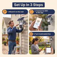 Solar-Powered Outdoor Surveillance Camera