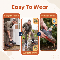 Waterproof Slip-On Work Shoes
