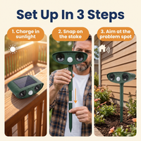 Ultrasonic Woodpecker Repellent