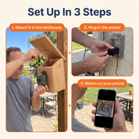 HD WiFi Bird Nest Camera