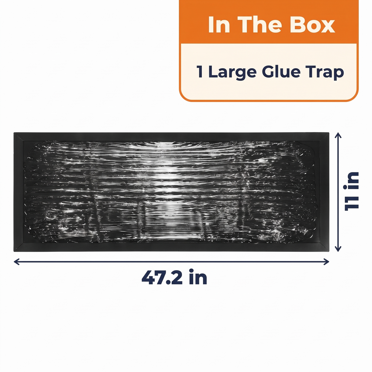 Large, non-toxic trap for effective pest control