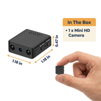 Mini Home Security Camera – HD Video with Audio, Night Vision, Motion Detection & Loop Recording