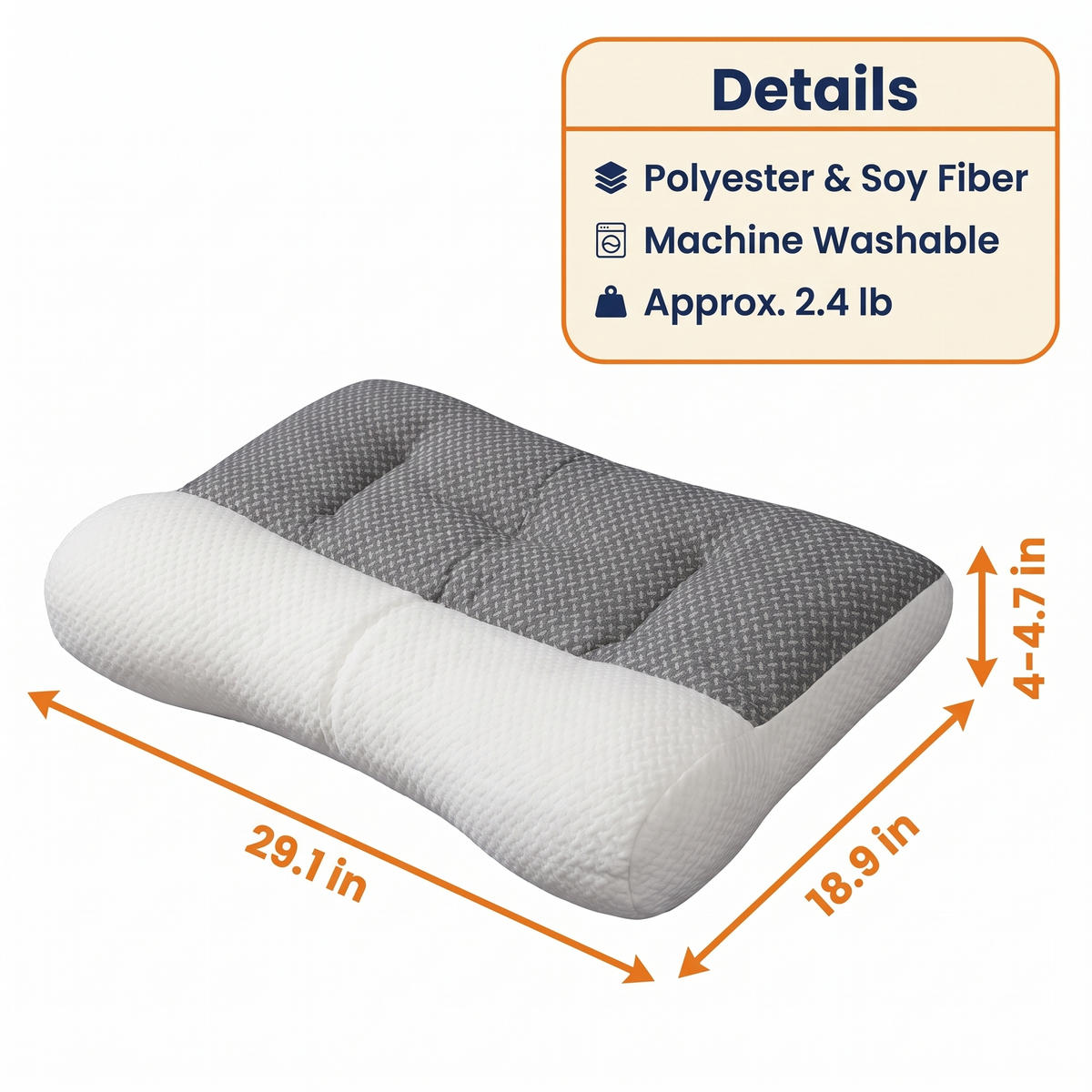 Orthopedic Neck Pillow For Sleeping