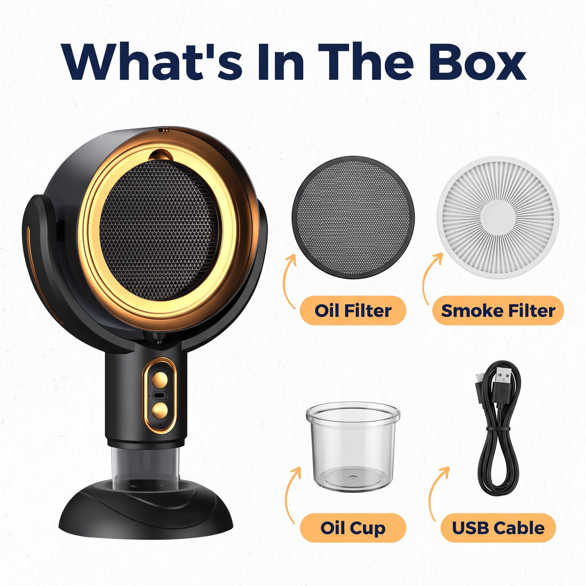 Smoke Air Purifier Fan