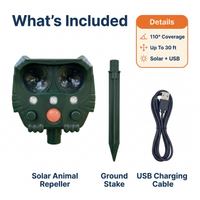 Ultrasonic Solar Snake Repeller