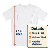 Concealed Carry Holster T-Shirt – Compression Undershirt with 2 Side Holster Pockets, Moisture-Wicking