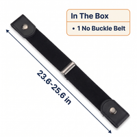 Adjustable Elastic Invisible No Buckle Belt