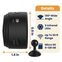 Wireless Backup Camera for RV, Truck & Trailer – Magnetic Mini HD Camera with Phone App, Night Vision & 150° Wide Angle