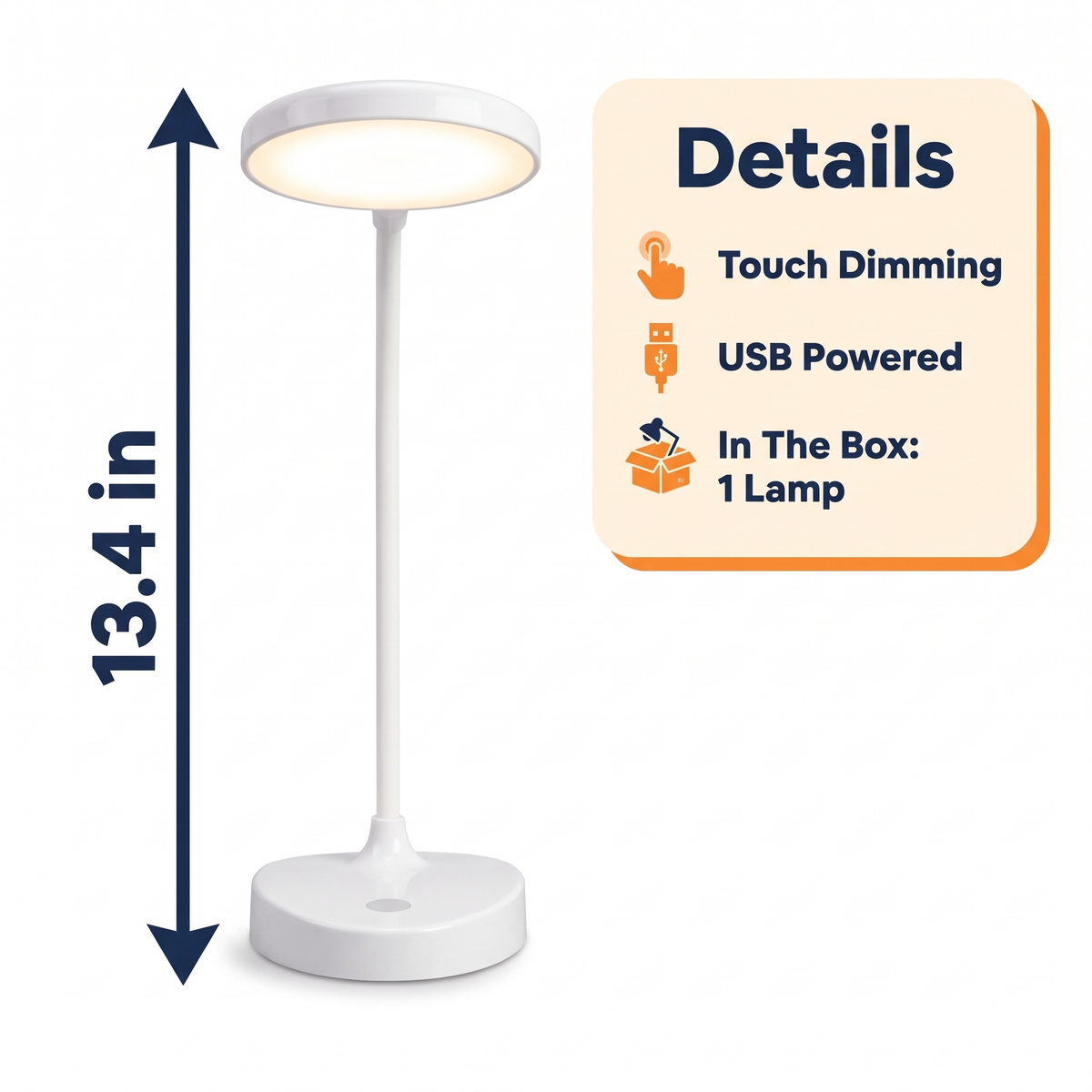 Touch-Control LED Lamp