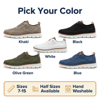 Men's Knit Oxford Shoes – Lightweight Wide Toe Box Business Casual Sneakers, Breathable & Cushioned