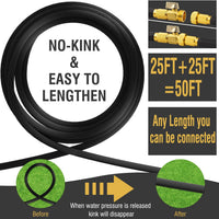 Expandable Garden Hose With 10 Functions Spray Nozzle