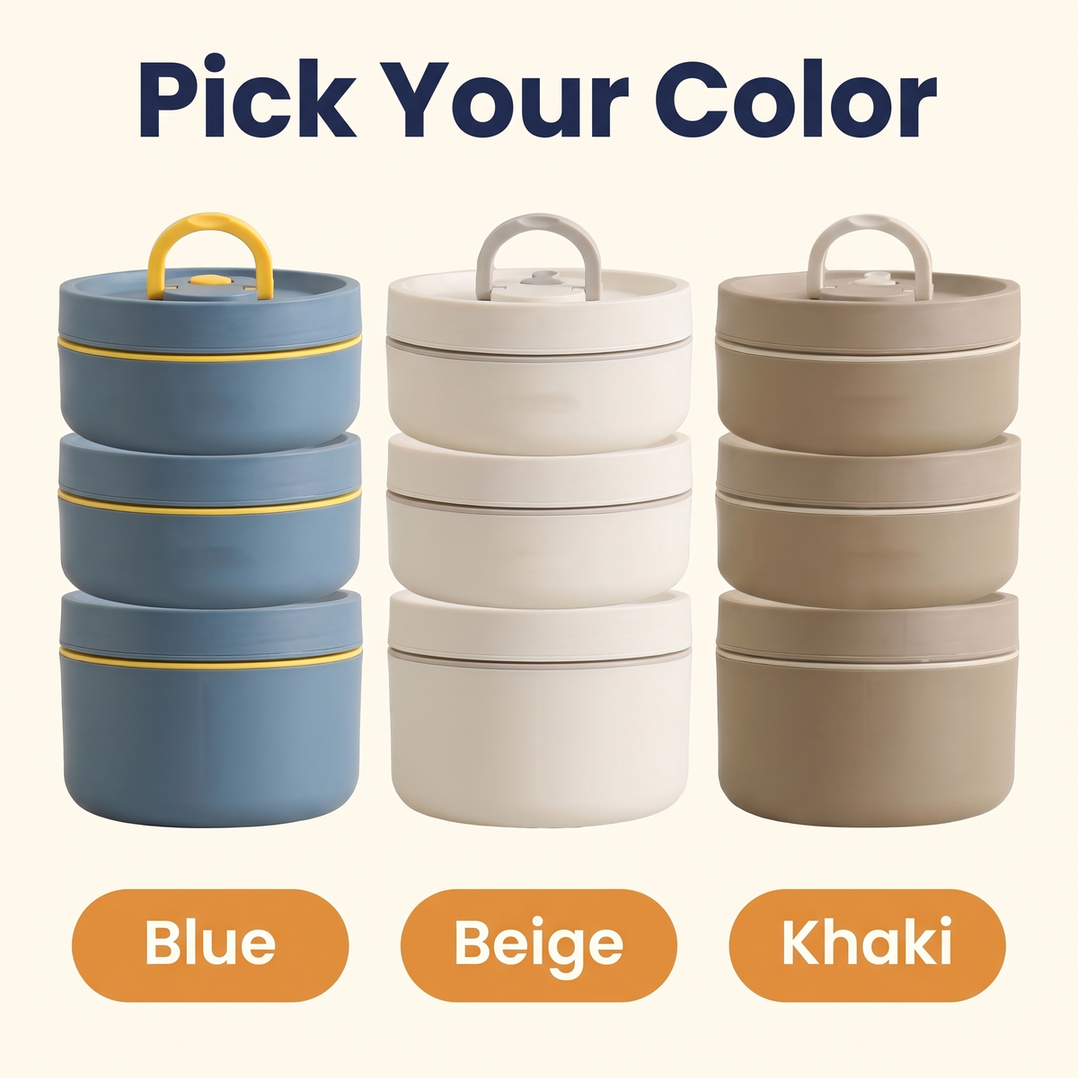 Lunch Box Stainless Steel Insulated Food Container Full Set