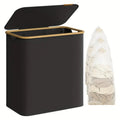5072.1 oz foldable laundry basket with 2 compartments