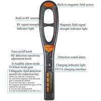 GPS tracker detector - the latest technology with free detection tube