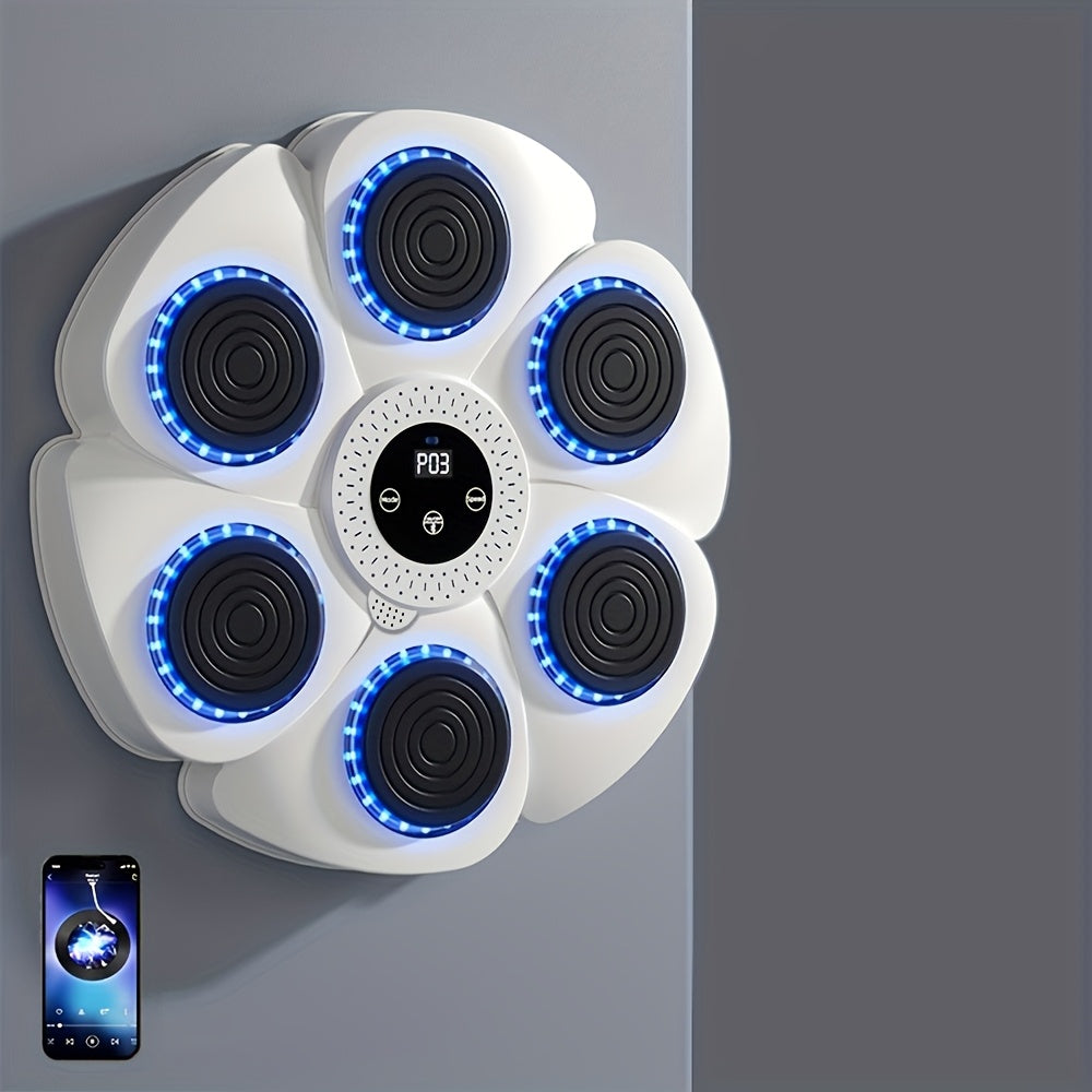 Wireless Music Boxing Machine, USB Rechargeable Wall Target
